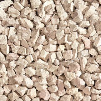 Galet Concassé BLANC/BEIGE - 22/30mm