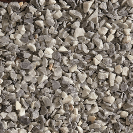 Galet Concassé marbre Gris - 8/12mm