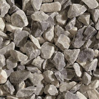 Galet Concassé marbre Gris - 50/70mm