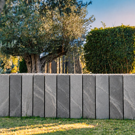 Palis kandla gris naturelle 200x50x4/6cm