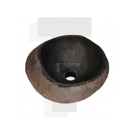 Vasque Natural galet rivière - 40/45xH15cm