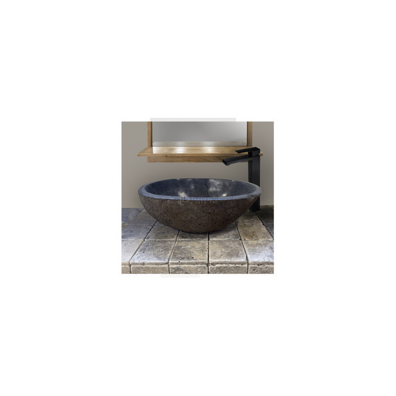 Vasque Natural galet rivière - 40/45xH15cm