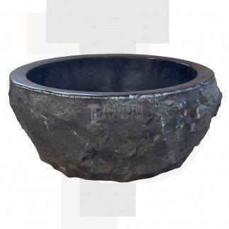 Vasque Natural marbre noir - 40/45xH15cm