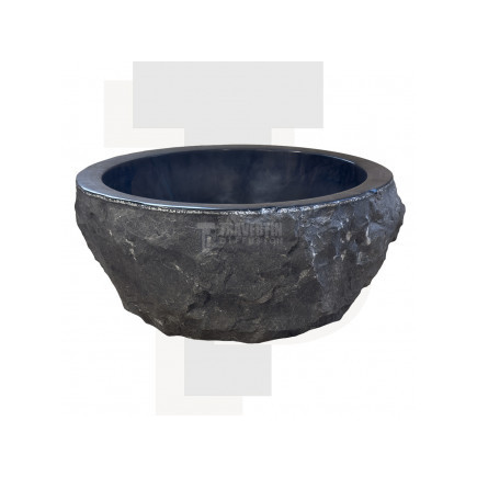 Vasque Natural marbre noir - 40/45xH15cm