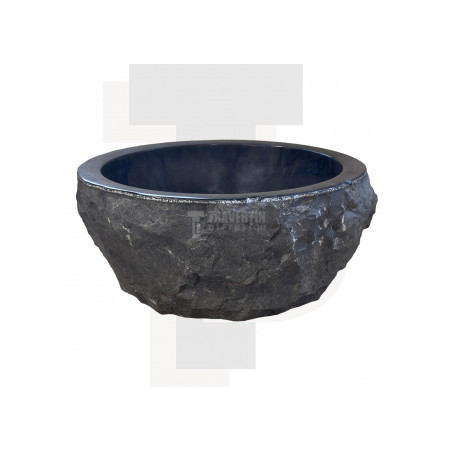 Vasque Natural marbre noir - 40/45xH15cm
