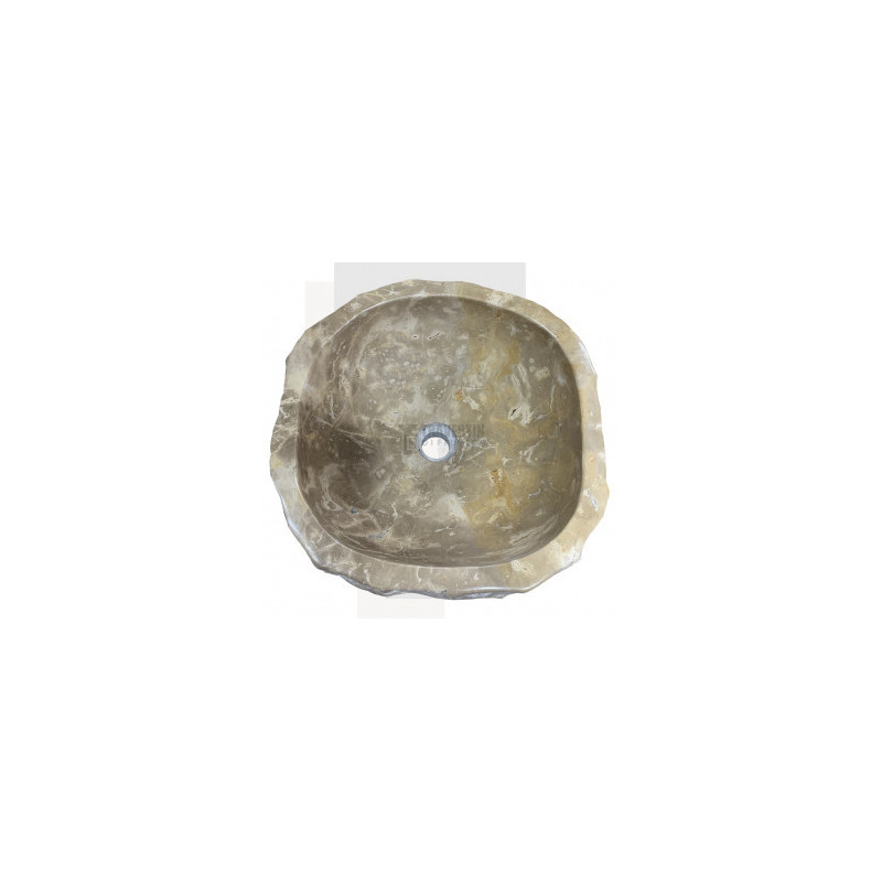 Vasque Natural marbre beige - 30/35xH15cm