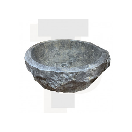 Vasque Natural marbre gris - 40/45xH15cm