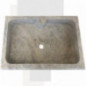 Evier Campagne travertin silver adoucie 90x60xH18cm