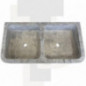 Evier Clovis travertin silver adoucie 90x45xH18cm