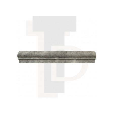 Corniche en marbre BLUESTONE 4,8x2,3x30,5cm