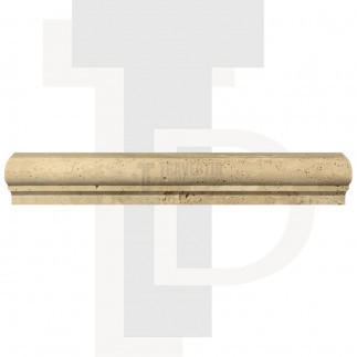 Corniche en pierre travertin PREMIUM 4,8x2,3x30,5cm