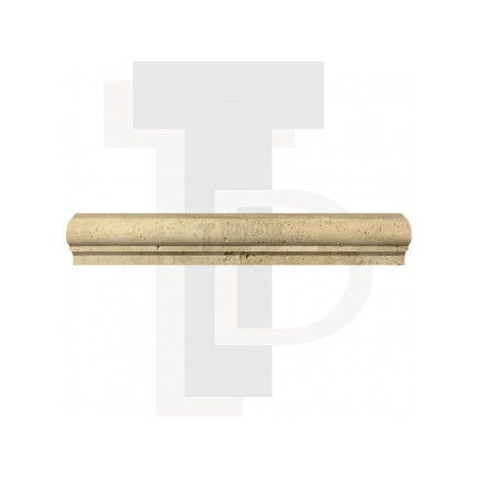 Corniche en pierre travertin PREMIUM 4,8x2,3x30,5cm