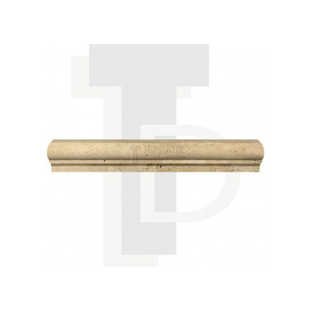 Corniche en pierre travertin PREMIUM 4,8x2,3x30,5cm