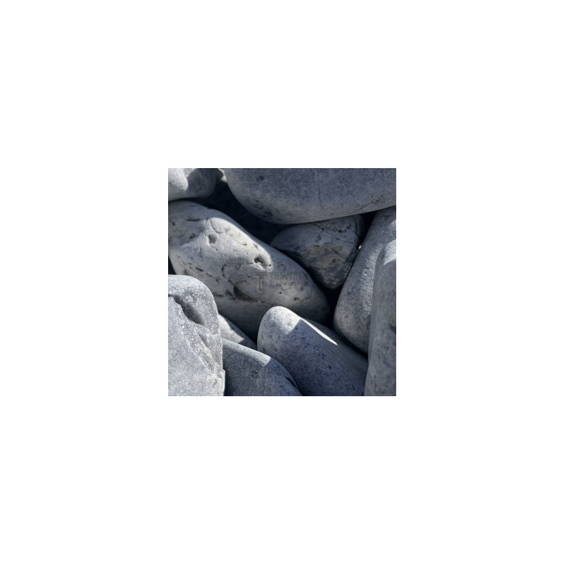 Galet roulé marbre Gris Nevada - 40/60mm