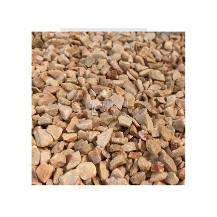 Galet Concassé marbre Rose de Valence - 6/10mm