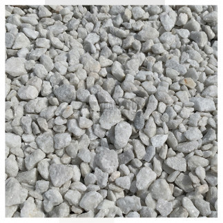 Galet Concassé marbre Blanc pur - 9/12mm