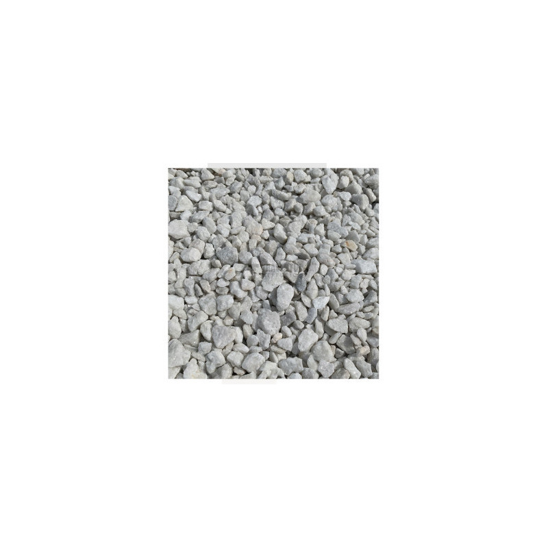 Galet Concassé marbre Blanc pur - 9/12mm
