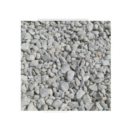 Galet Concassé marbre Blanc pur - 9/12mm