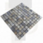 Mosaïque travertin Scabas - vieillie - 2,3x2,3x1cm - filet 30x30cm