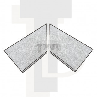 Margelle Grès Cérame angle 45° 30x60x2cm